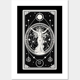 Themis Tarot Card Astrology Occult Mystical Posters and Art